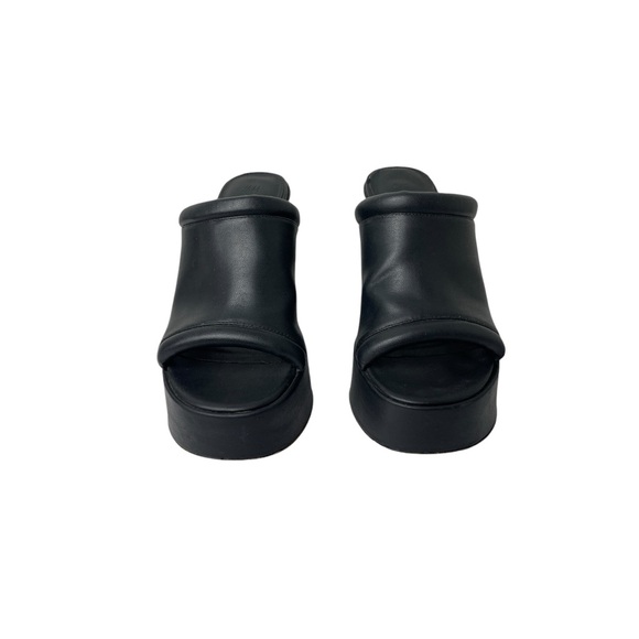 Funky Black Platform Mules sz. 39 - Picture 4 of 4